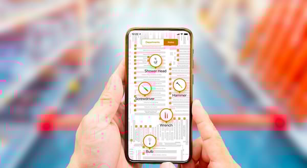 Product finder for retail indoor map