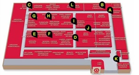 target black friday store map