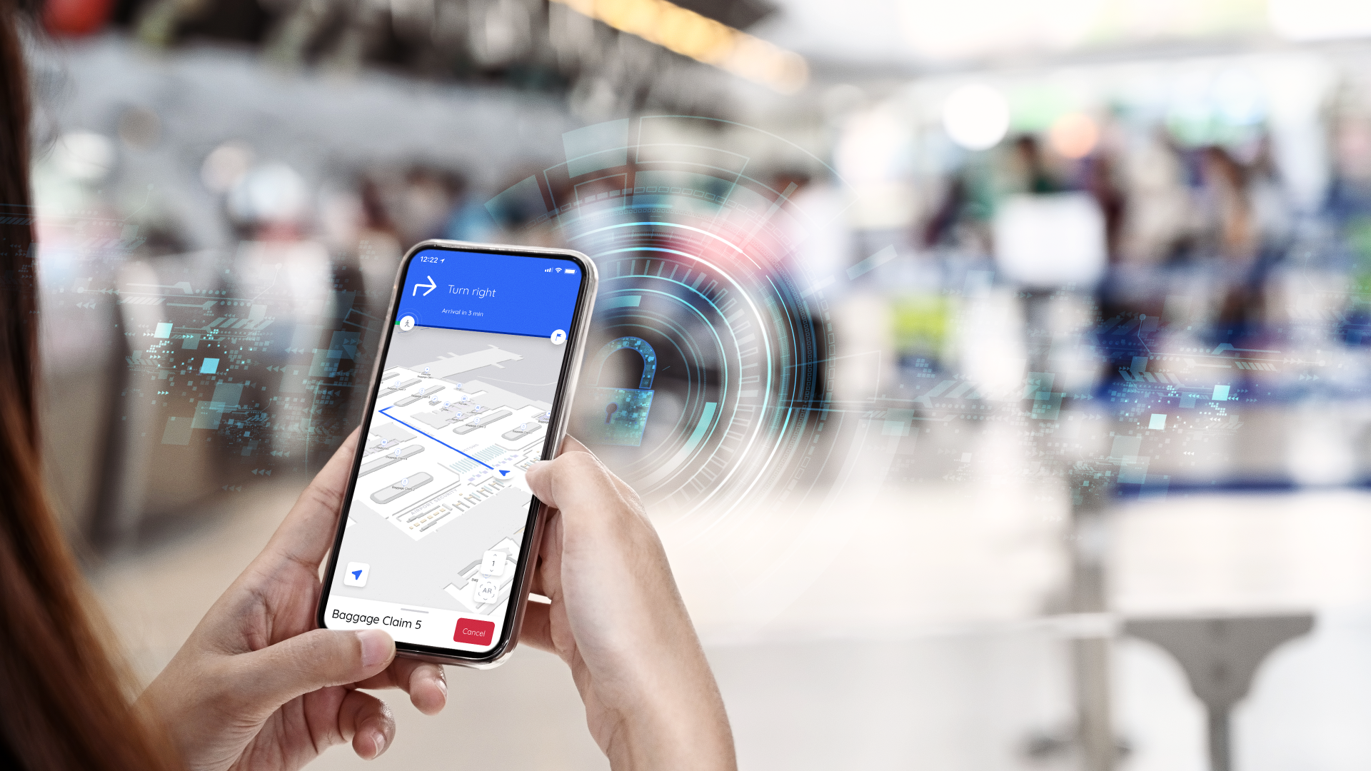 Privacy Navigation. Image Pointr Deep Location® - user privacy by design